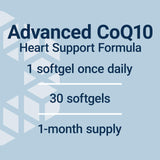 Life Extension Super Ubiquinol CoQ10 with PQQ 100mg softgel back view