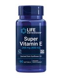 Life Extension Super Vitamin E 400IU Softgels front view