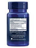 Life Extension support Sleep Without Melatonin 30 Capsules back view