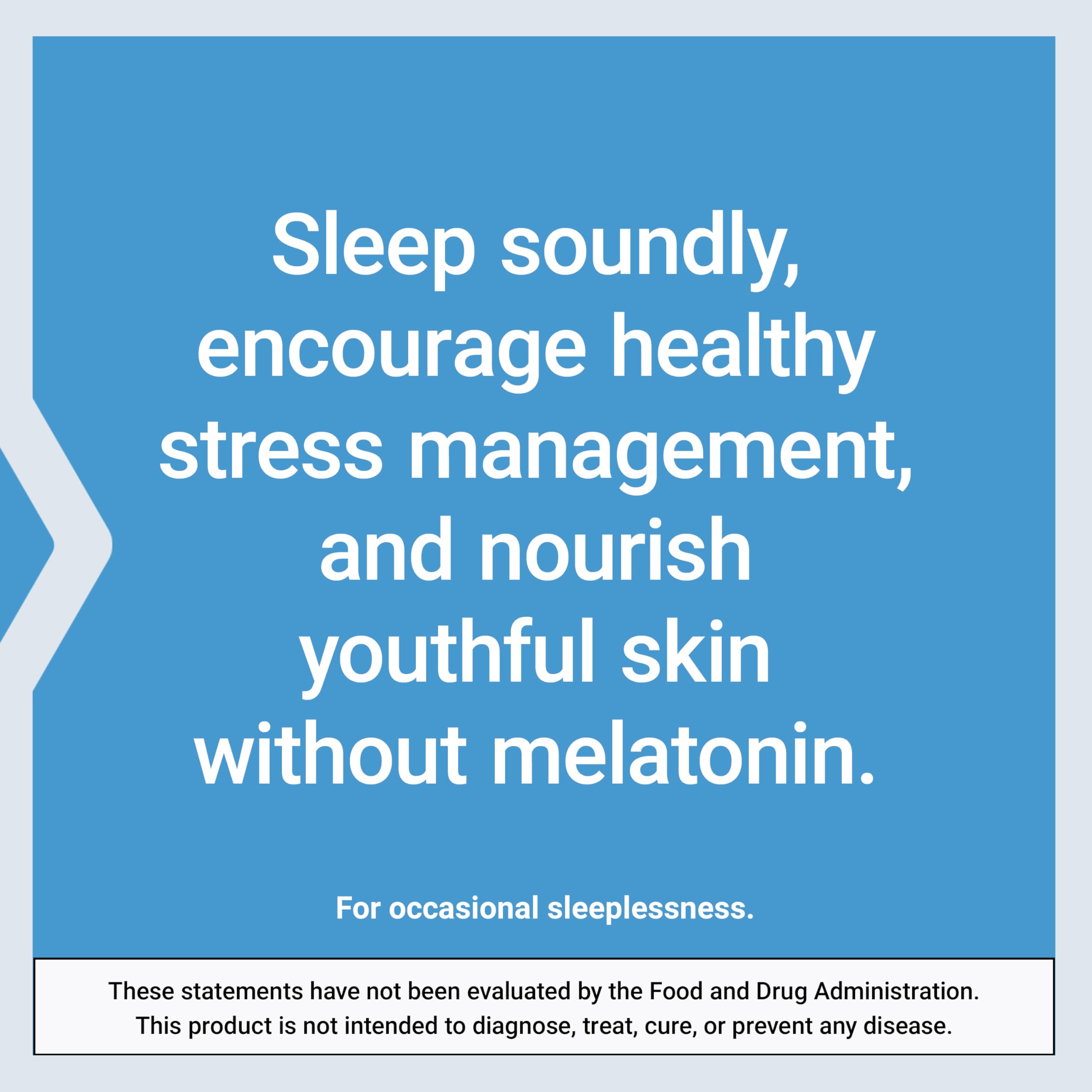 Life Extension support Sleep Without Melatonin 30 Capsules ingredients list