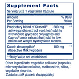 Life Extension support Sleep Without Melatonin 30 Capsules side view