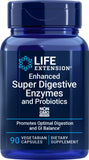 Life Extension support Super daily Enzymes 90 Vegetarian Capsules front view