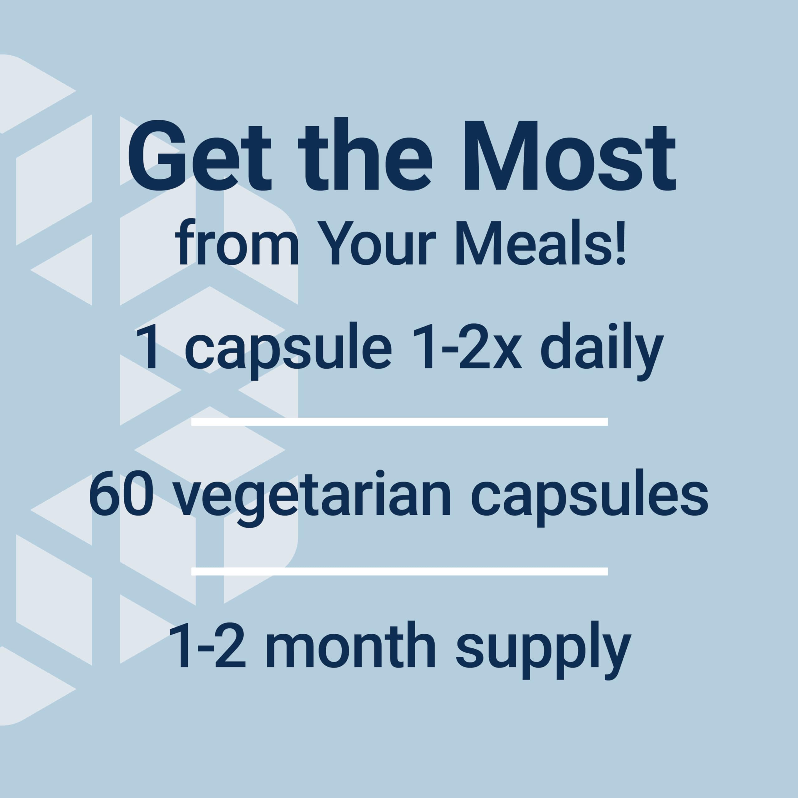 Life Extension support Super daily Enzymes capsules on a wooden table