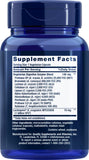 Life Extension support Super daily Enzymes side view showing capsule details