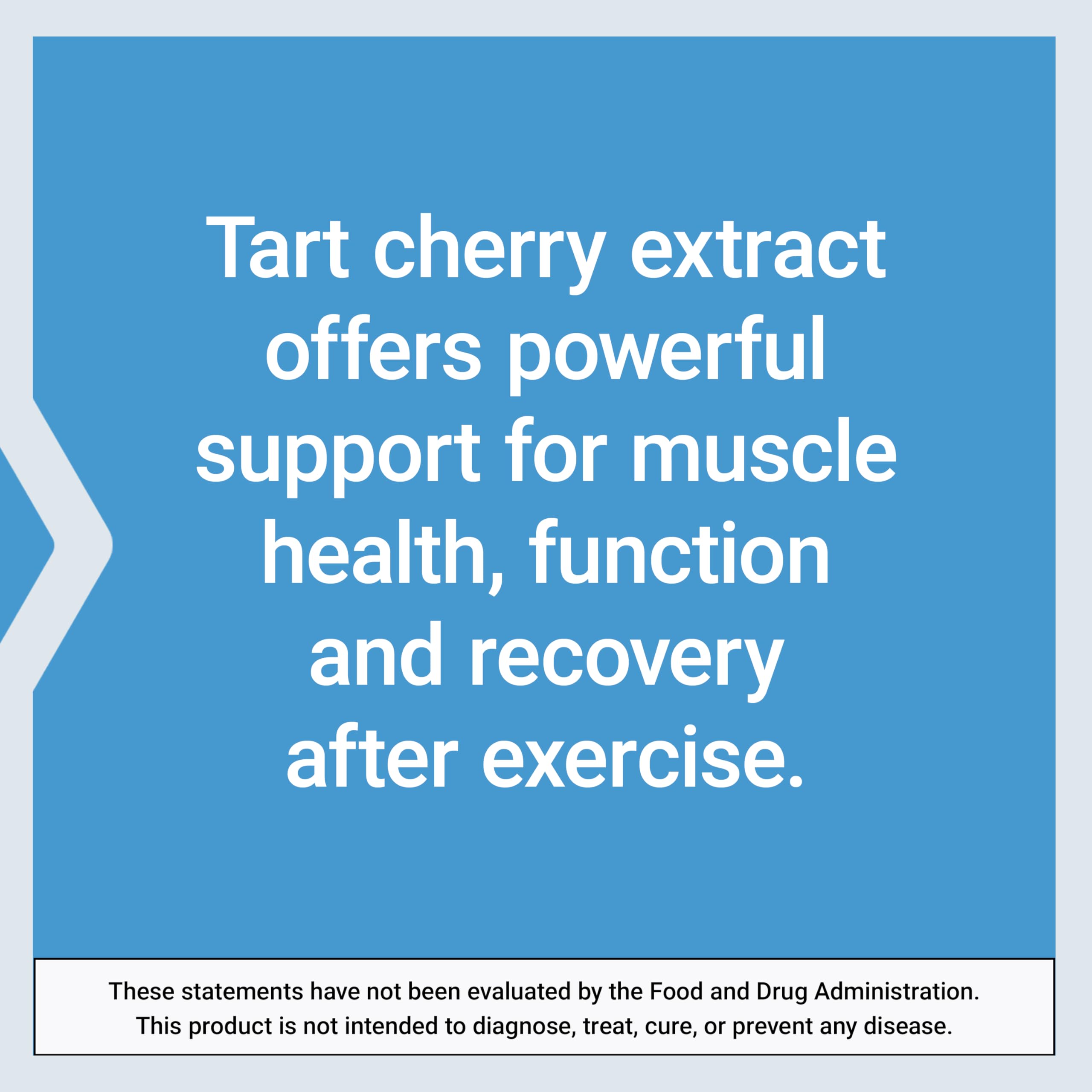 Life Extension Tart Cherry Powder 480mg capsule bottle back view