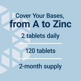 Life Extension Two-Per-Day Multivitamin bottle with cap open
