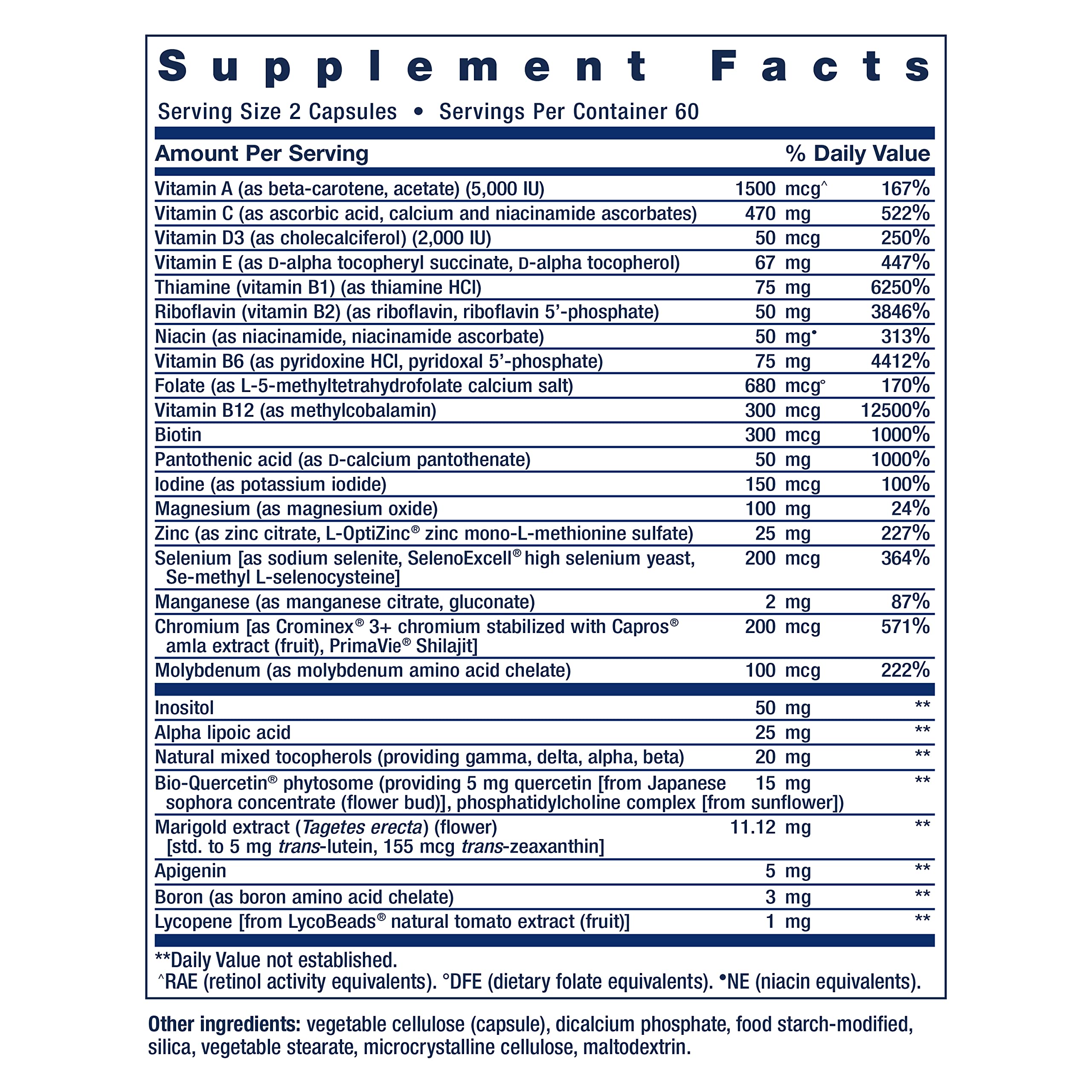 Life Extension Two-Per-Day Multivitamin capsule close-up