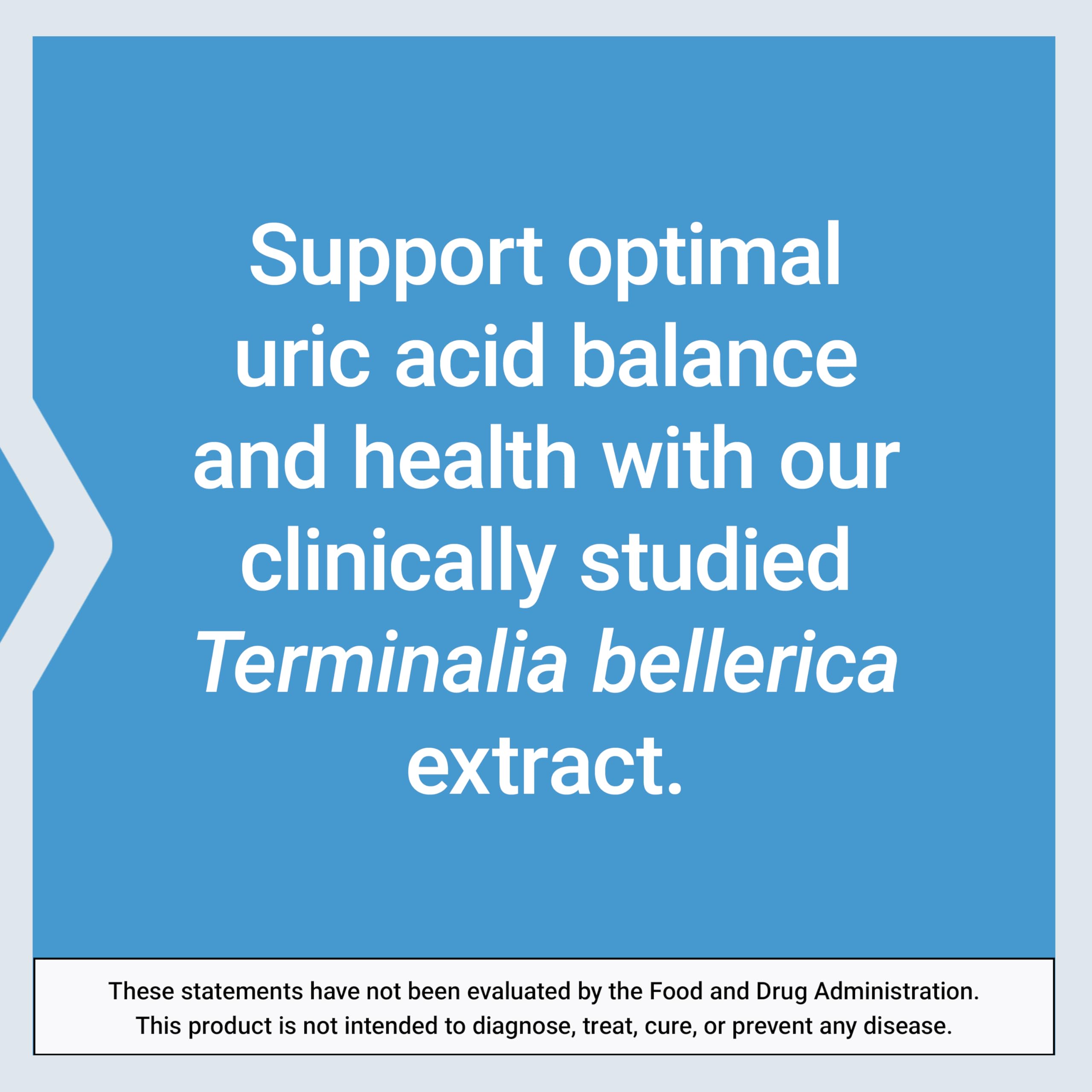 Life Extension Uric Acid Control 500mg with measuring spoon