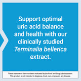 Life Extension Uric Acid Control 500mg with measuring spoon