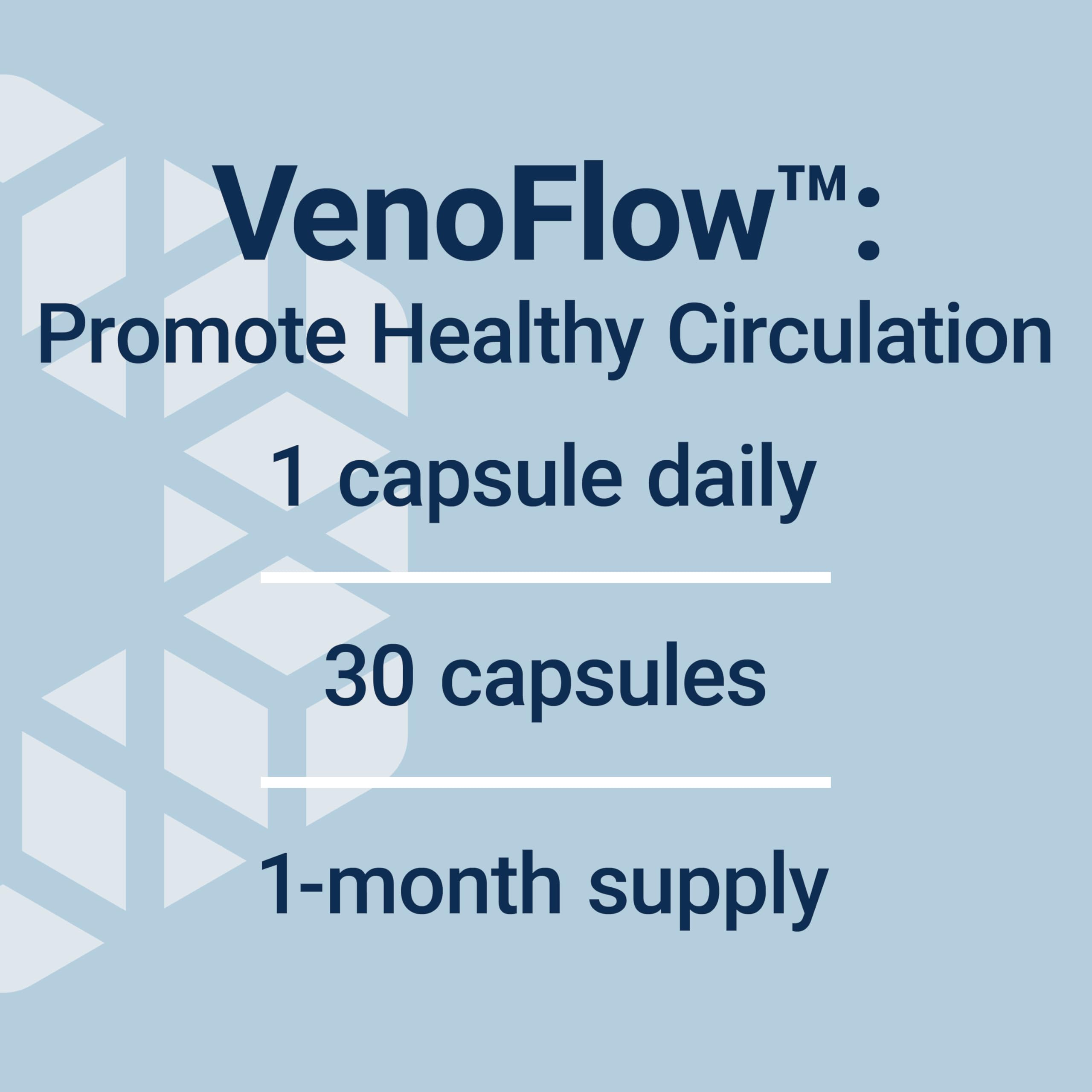 Life Extension VenoFlow™ bottle with a measuring spoon