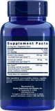 Life Extension Vitamin C 24-Hour Liposomal Hydrogel Formula 350mg bottle side view