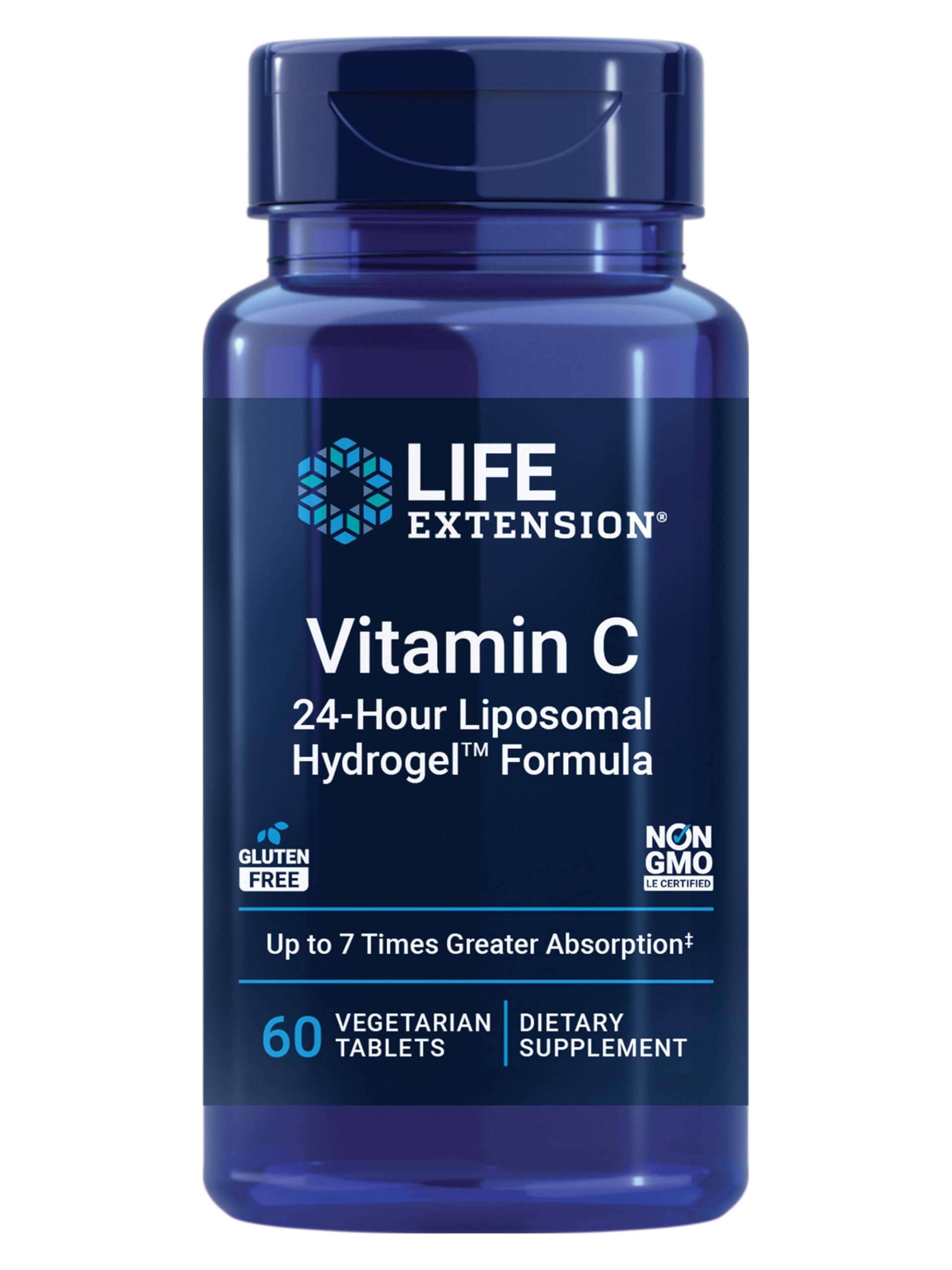 Life Extension Vitamin C 24-Hour Liposomal Hydrogel front view