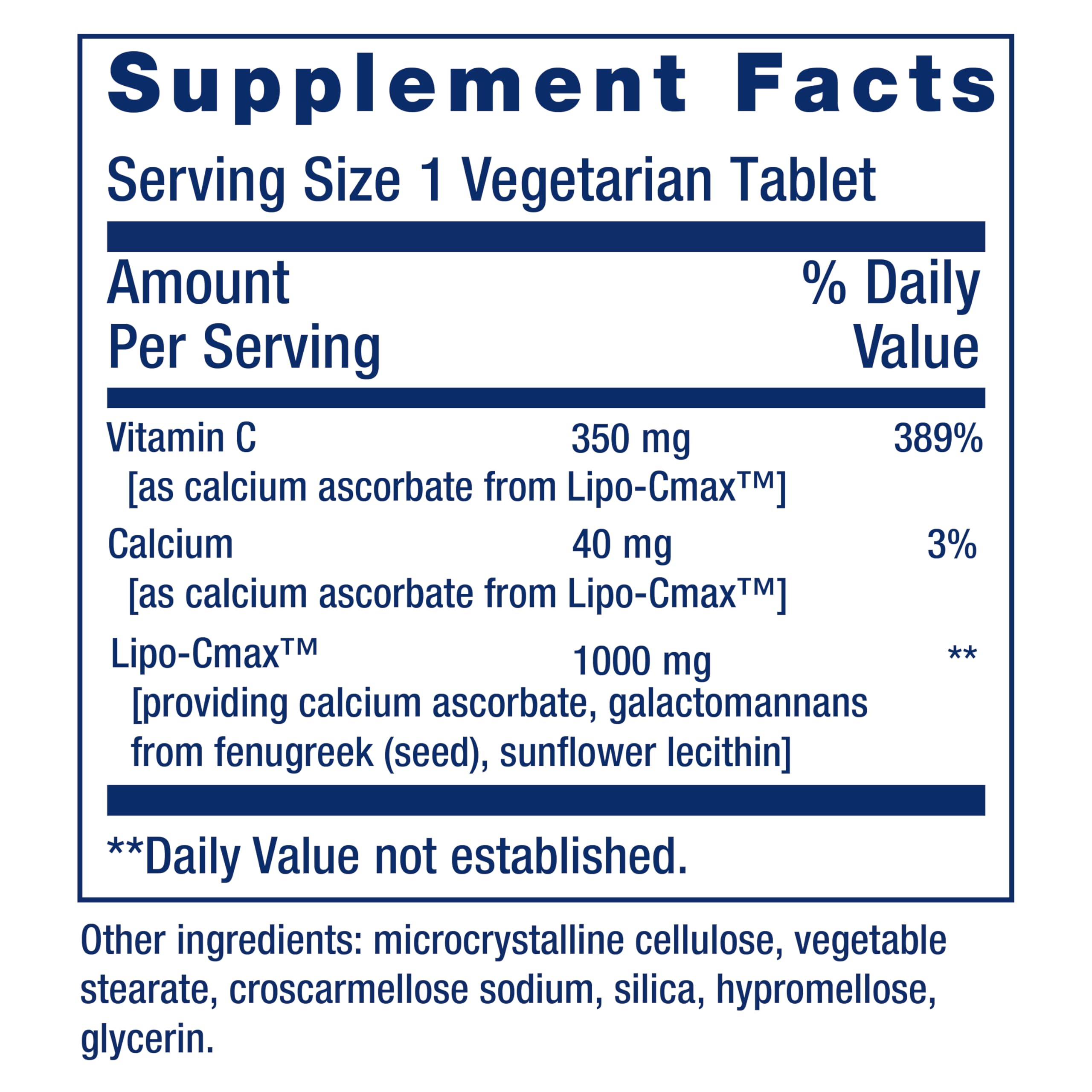Life Extension Vitamin C 24-Hour Liposomal Hydrogel packaging