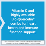 Life Extension Vitamin C with Quercetin 1000mg 250 Tablets nutrition facts