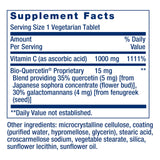 Life Extension Vitamin C with Quercetin 1000mg 250 Tablets side view