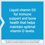 Life Extension Vitamin D3 Liquid Supplement 50 mcg on wooden table