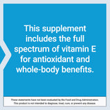 Life Extension Vitamin E Supplement 30.15 mg bottle