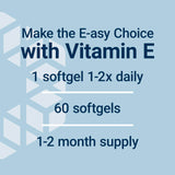Life Extension Vitamin E Supplement ingredients list