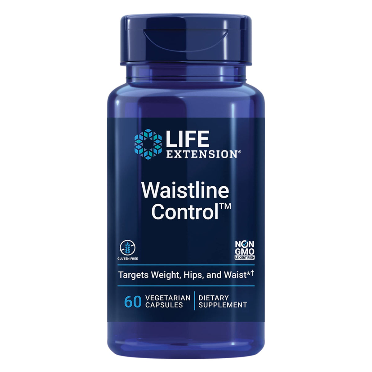 Life Extension Waistline Control™ 400mg capsules front view