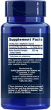 Life Extension Water-Soluble Pumpkin Seed Extract packaging and label details