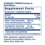 Life Extension Zinc Caps with Vitamins C & D and Probiotic side view