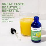 LIFE-FLO Biotin Drops natural vanilla flavour close-up