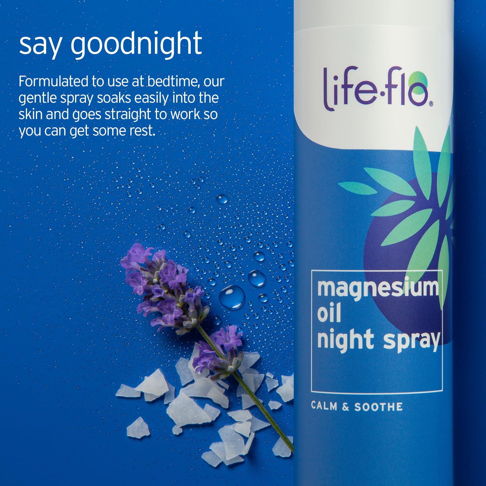 Life-Flo Magnesium Oil Spray being applied to skin