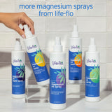 LIFE-FLO Magnesium Oil Spray in lifestyle setting
