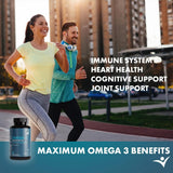Life & Food Omega-3 Fish Oil Softgels 1050mg ingredients list