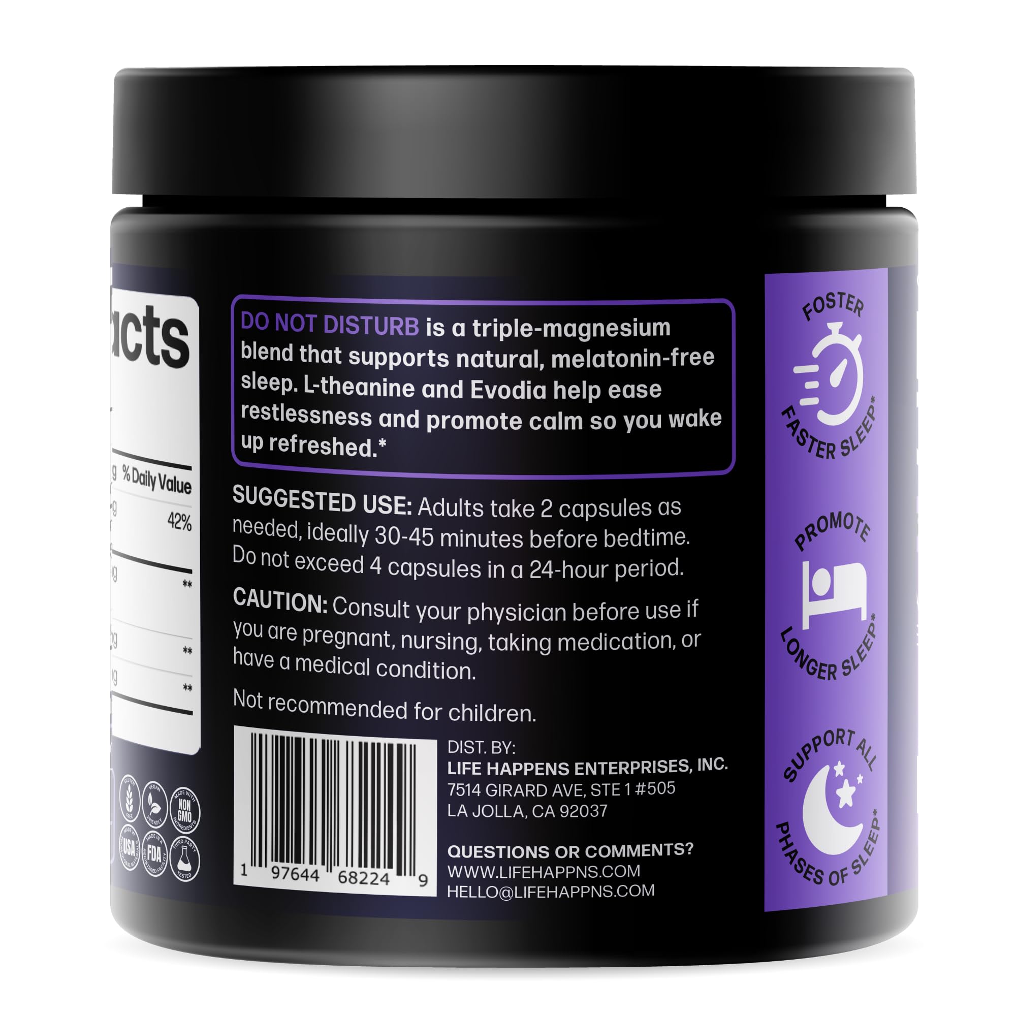 LIFE HAPPNS BE READY Calm Magnesium Glycinate Complex lifestyle scene