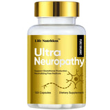 Life Nutrition Alpha Lipoic Acid Nerve Support 600mg capsules front view