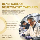Life Nutrition Alpha Lipoic Acid Nerve Support capsules in hand