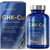 Life Nutrition Copper Peptide Capsules front view with label