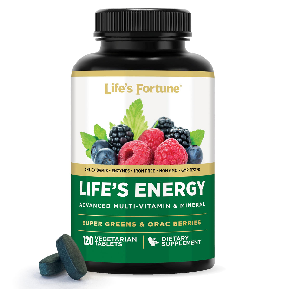 Life's Fortune Advanced Multivitamin 250g front view