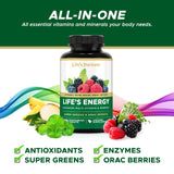 Life's Fortune Advanced Multivitamin 250g side view
