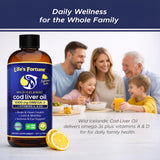 Life's Fortune Cod Liver Oil nutritional information