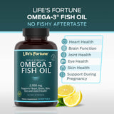 Life's Fortune Fish Oil Omega-3 Supplement packaging