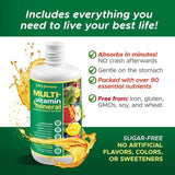 Life's Fortune Liquid Multivitamin 907g side view showing packaging