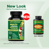 Life's Fortune Multivitamin 60 Capsules side view