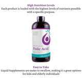 Life Solutions Folic Acid Liquid Supplement 227g dosage measurement
