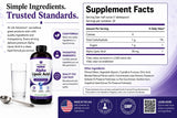 Life Solutions Liquid Alpha Lipoic Acid 50mg 16oz bottle on a kitchen counter
