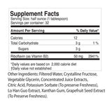 Life Solutions Riboflavin B2 Liquid Supplement 50mg with measuring spoon