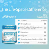 Life-Space Prebiotic Capsules with a measuring spoon