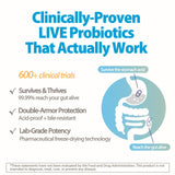 Life-Space Prebiotic Capsules with a measuring spoon for dosage