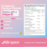 Life-Space Pregnancy & Breastfeeding Probiotic open bottle with capsules
