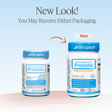 Life-Space Probiotic Capsules showing dosage information