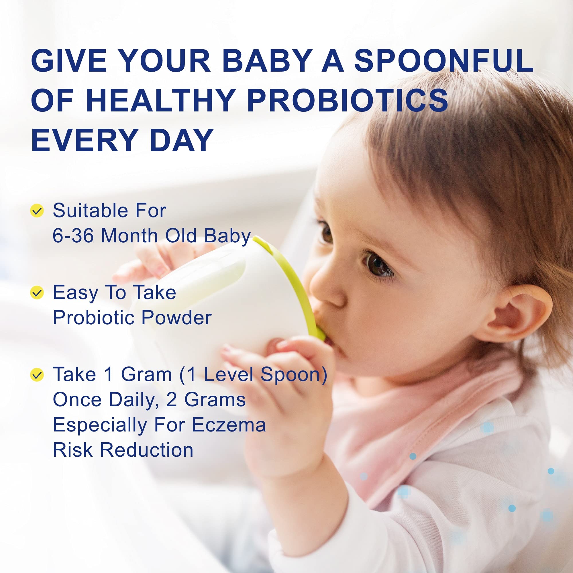 Life-Space Probiotic Powder for Babies 60g nutritional information