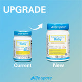 Life-Space Probiotic Powder for Babies 60g on a table