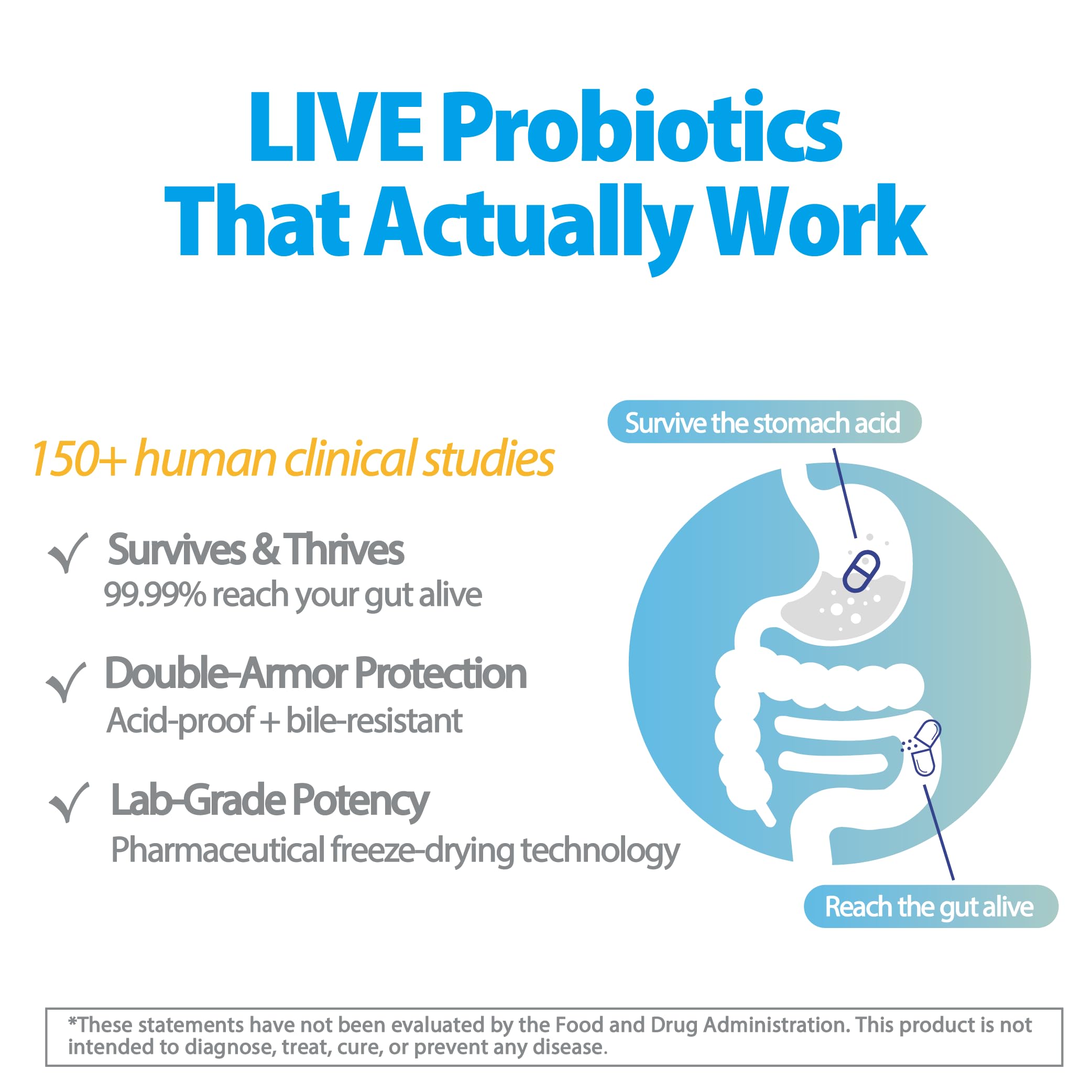 Life-Space Probiotics 32 Billion CFUs with a measuring spoon