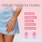 Life-Space Probiotics for Women 30 Capsules side view